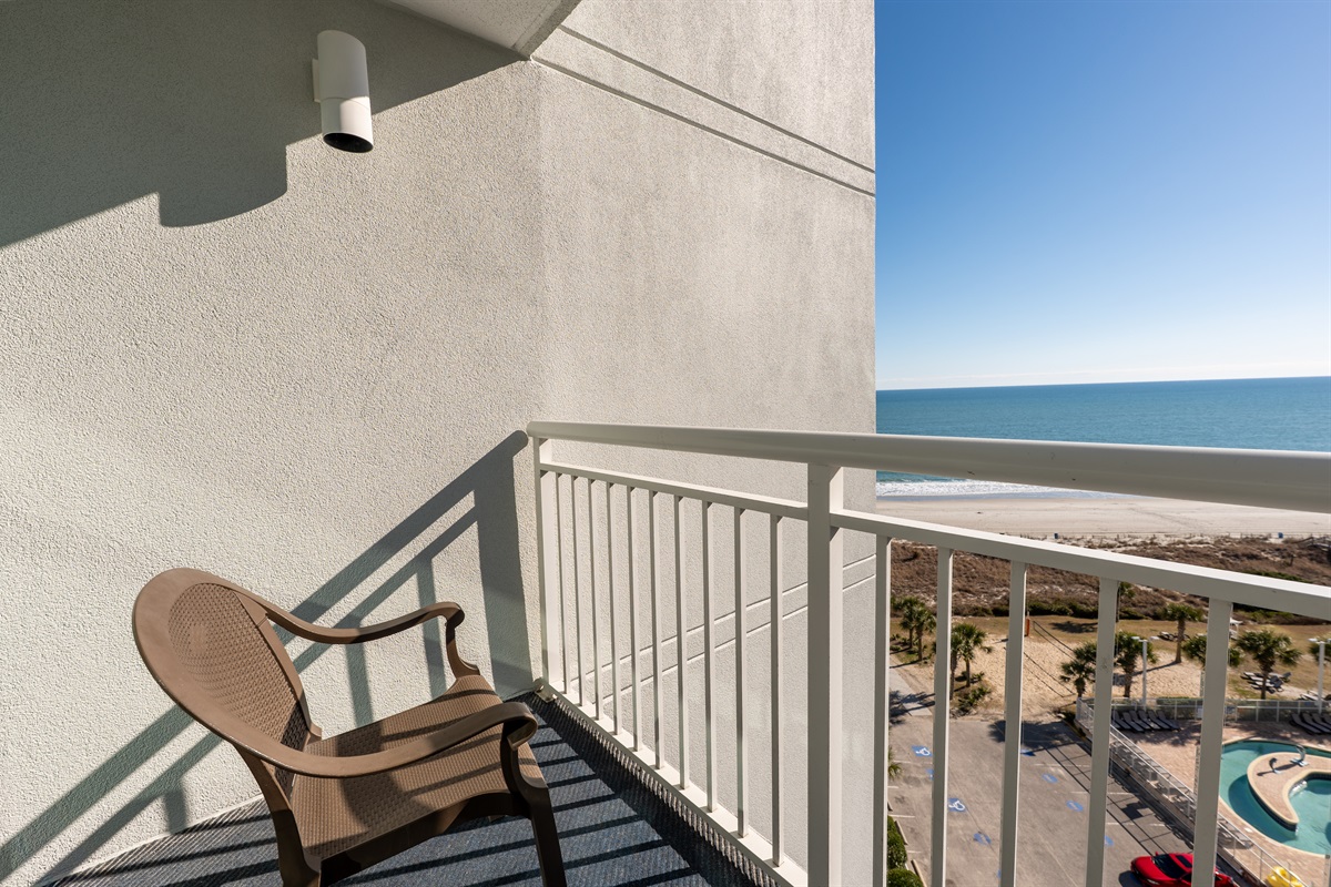 Amazing View from the Balcony!