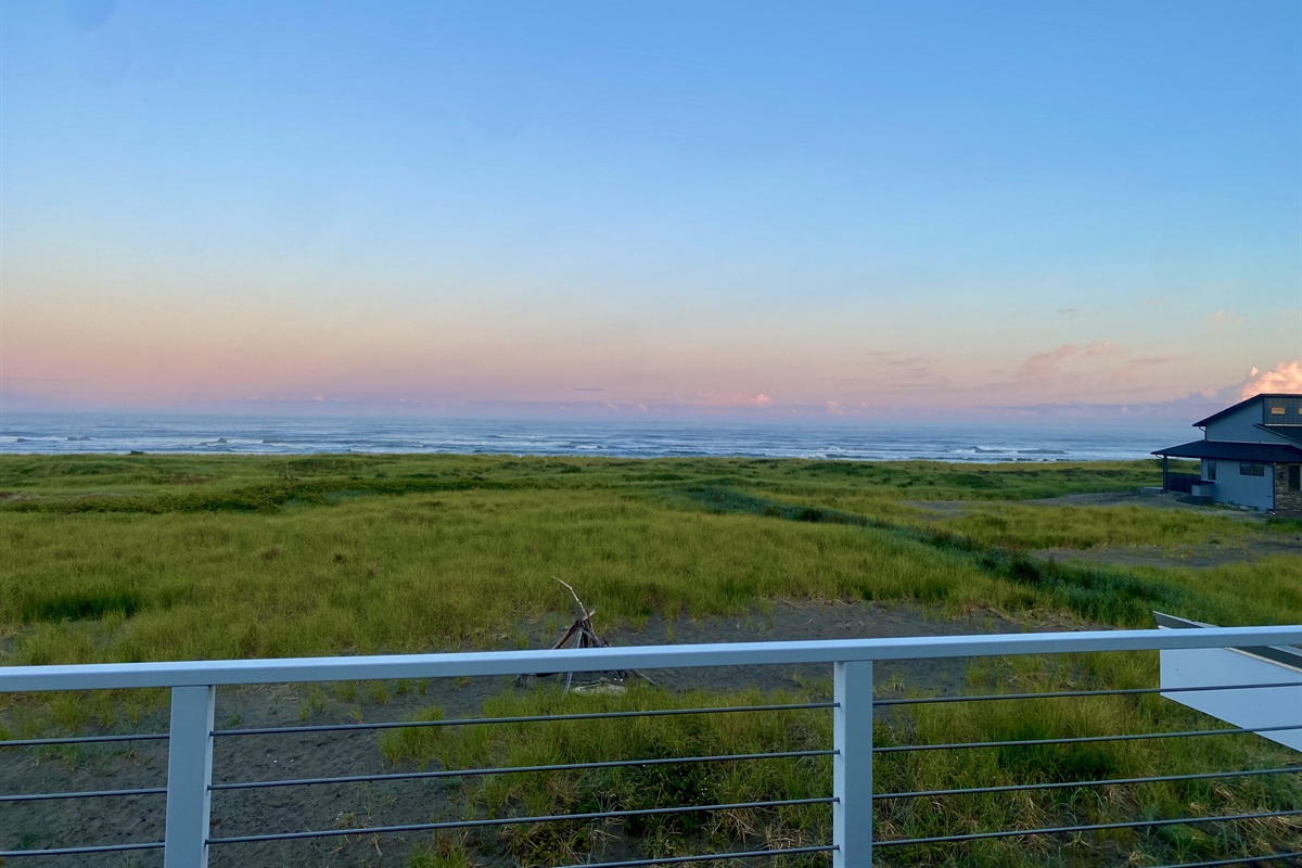 Stunning views from deck!