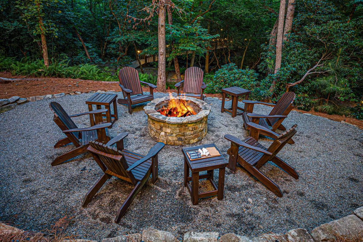 Quality time by the fire makes the best memories!