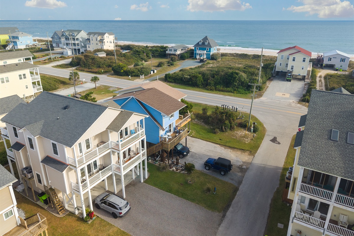 Steps away from the beautiful North Topsail shoreline, making beach days simple and stress-free