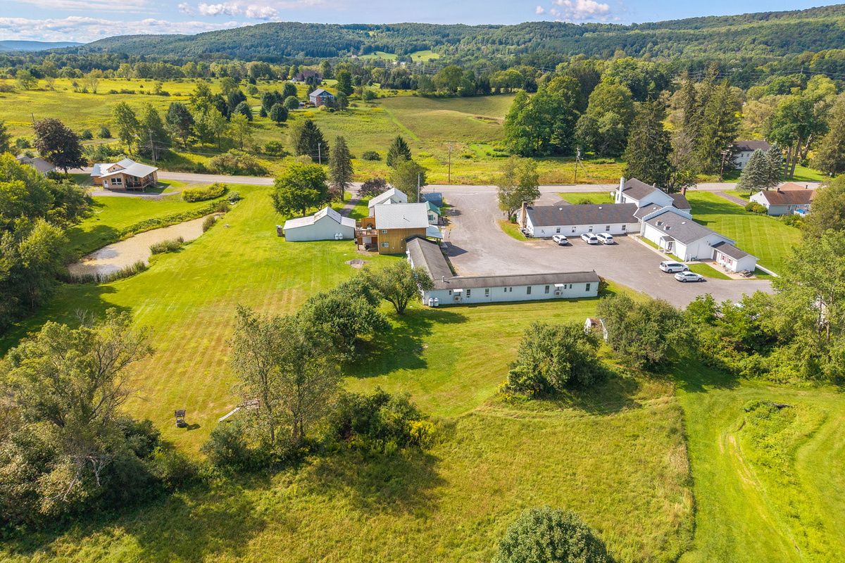 Enjoy a country setting with beautiful hills stretching into the distance.