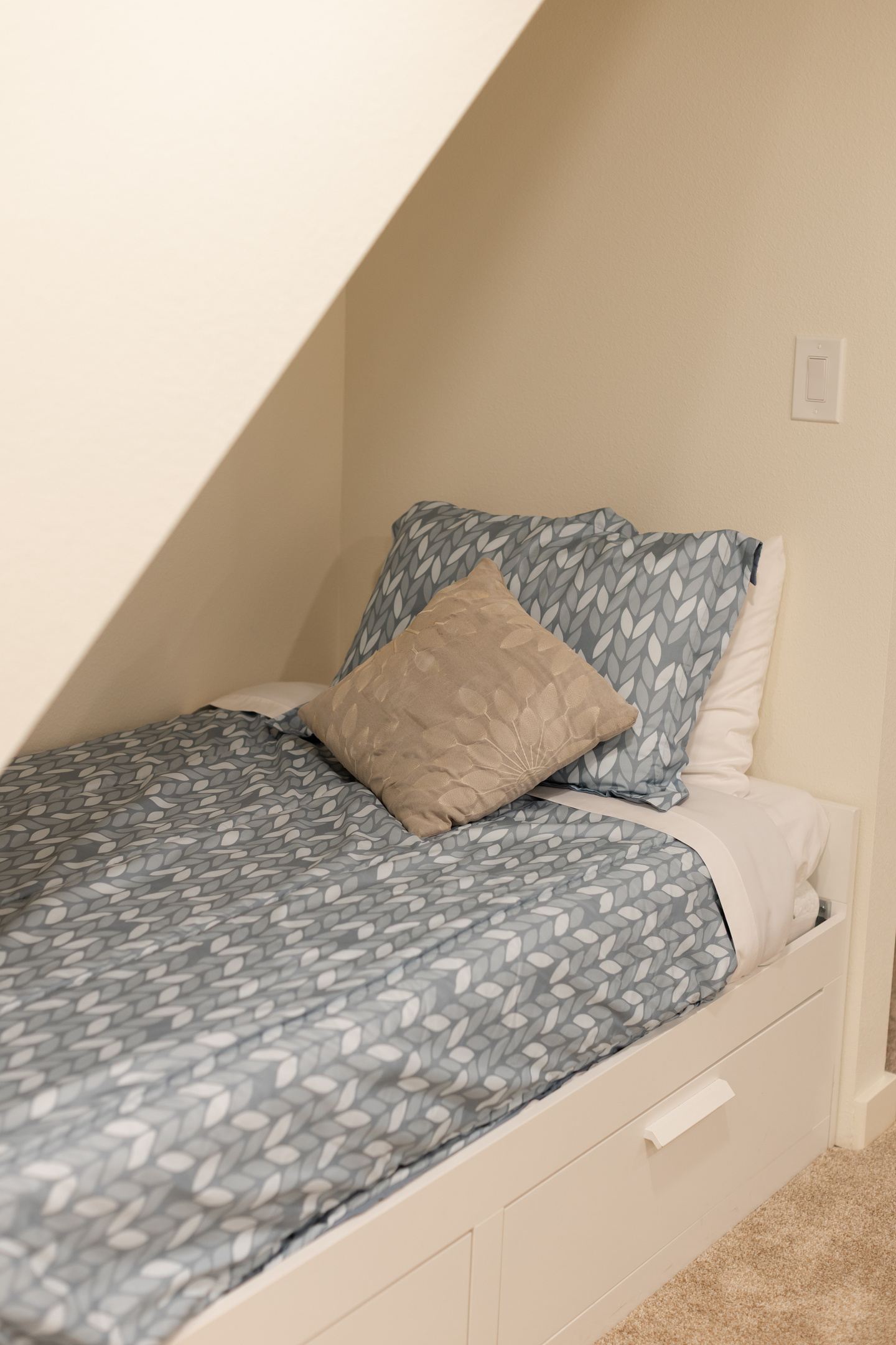 Trundle bed converts into a king size bed