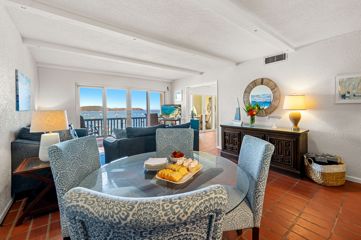 Enjoy meals in a bright, open dining area just steps from the kitchen and living room.