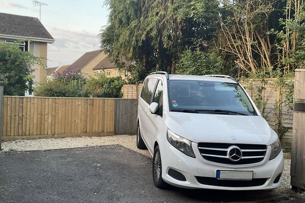 2 Parking spaces on the private drive at the back of the house - visible from the kitchen and master bedroom.