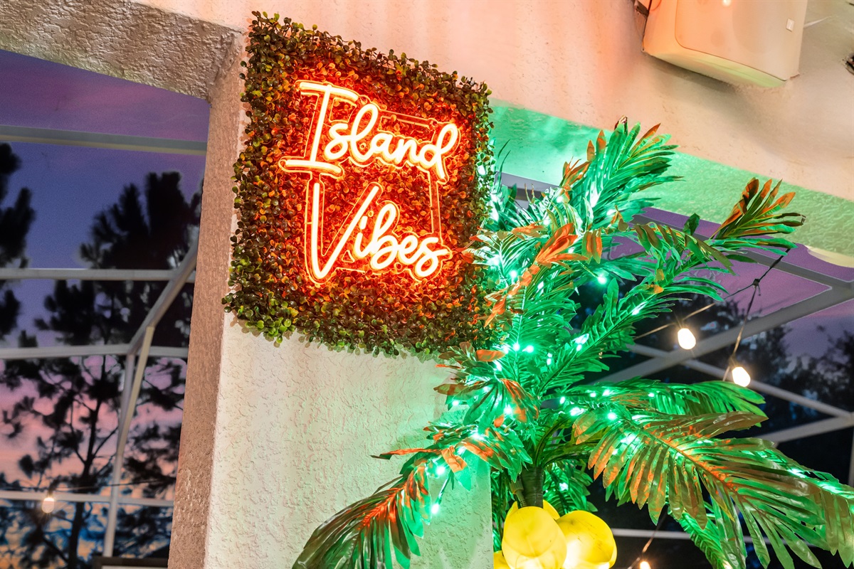 Island Vibes....says it all!