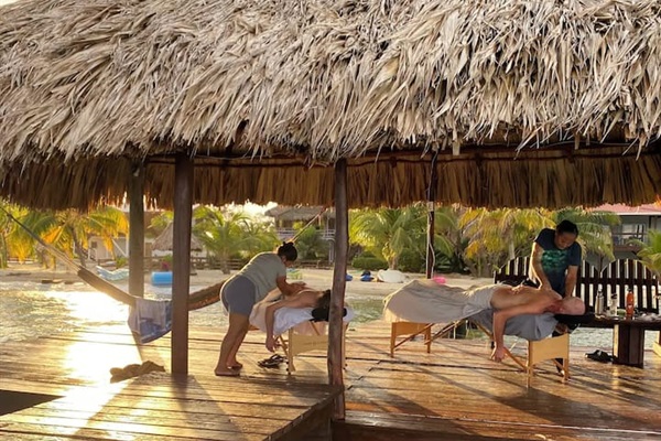 Do you want to get a sunset massage on our over the water dock? Let us know and we can arrange it for you.