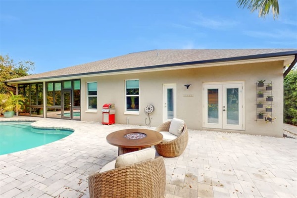 Back Yard And Building