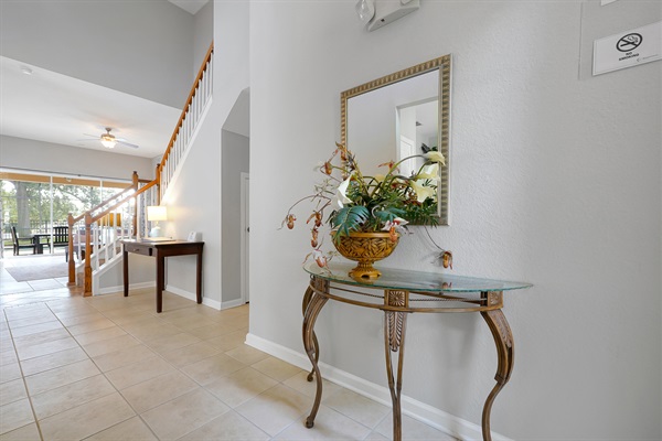 Open entryway