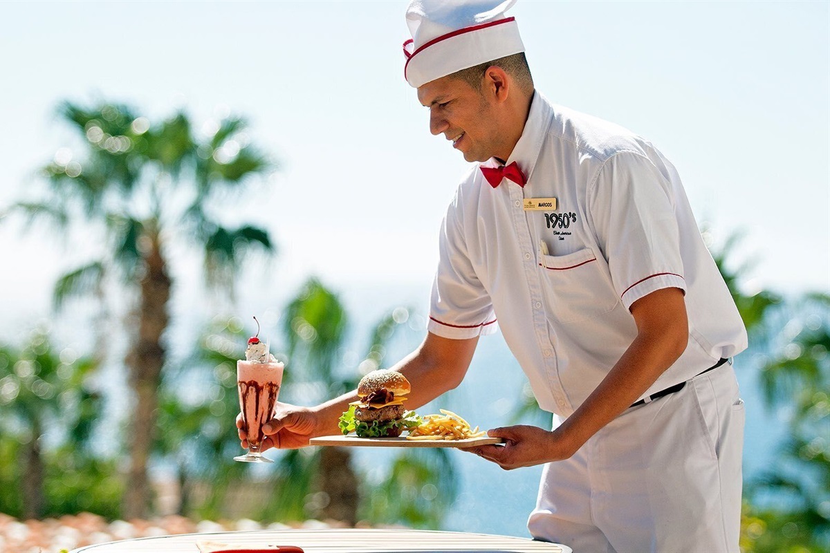 Dining at Pueblo Bonito Sunset while staying at Montecristo, Vacation Travel Exclusives