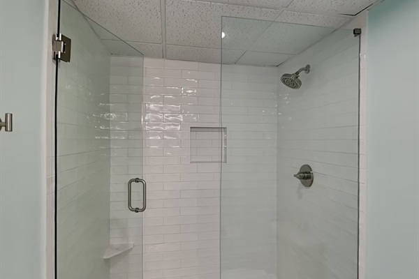 Bathroom with tub/shower combo