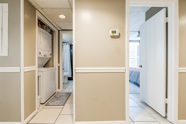 Washer and dryer