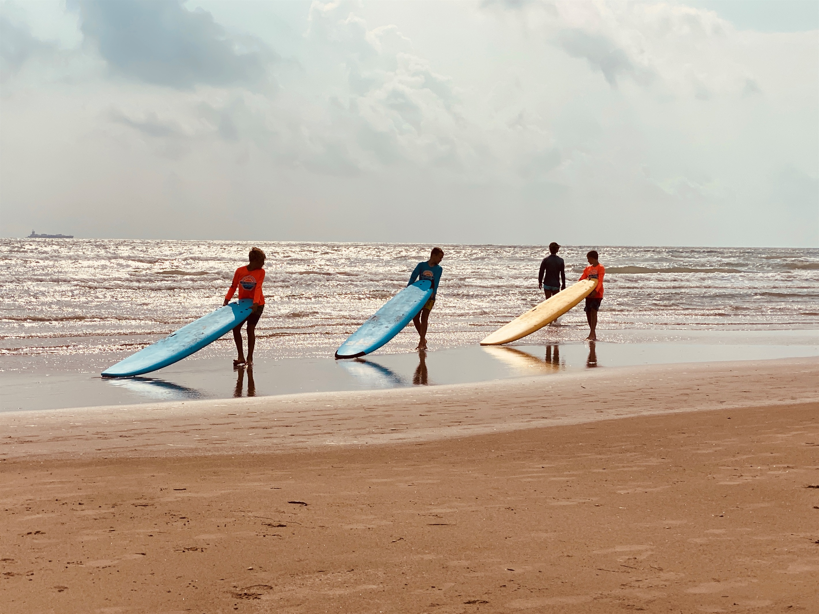 Surfing Lessons in the island