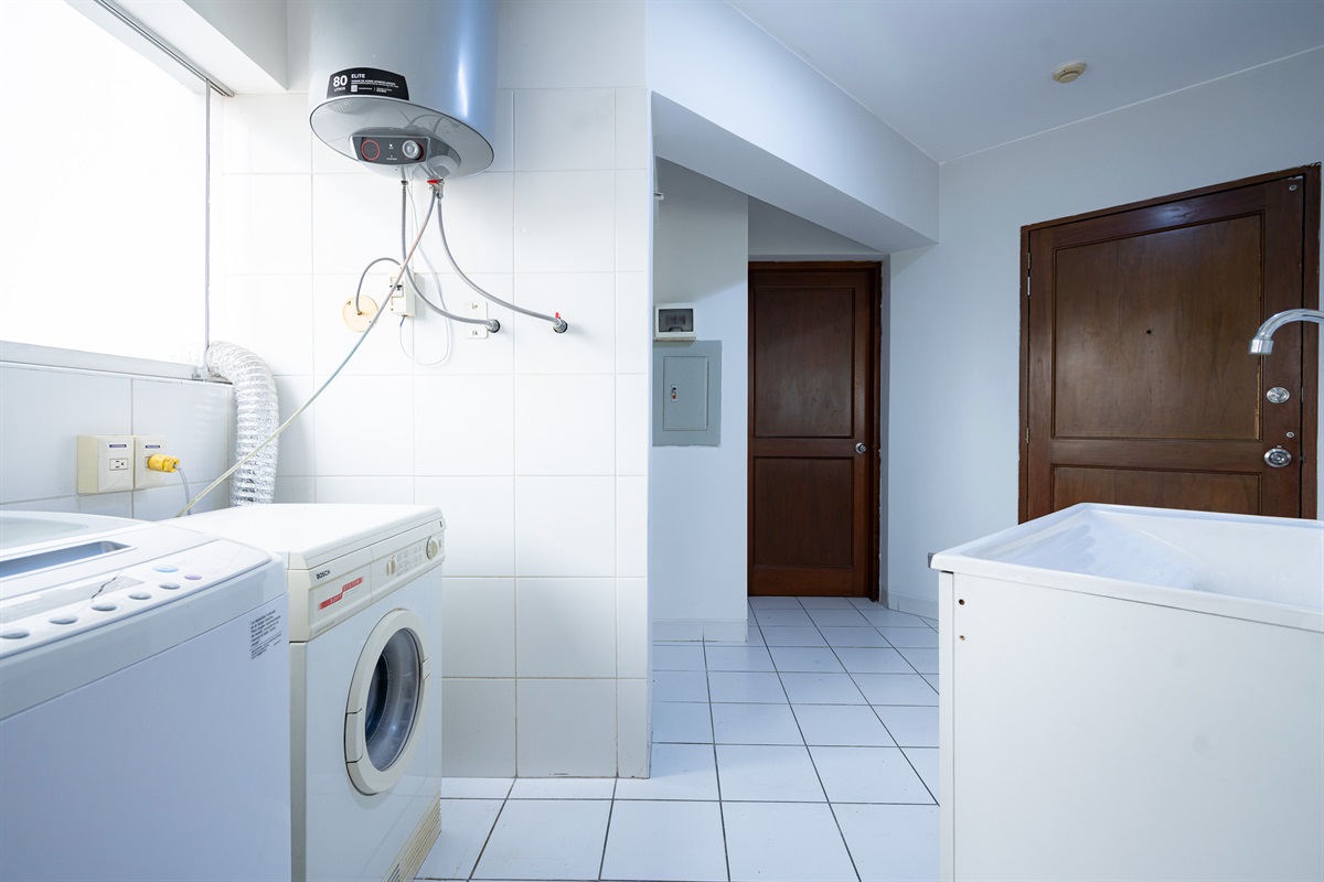 Laundry area