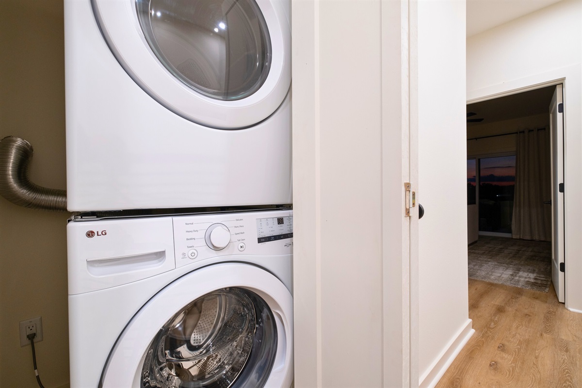 Upstairs Washer and Dryer - There's a 2nd Laundry Room on the Lower Level