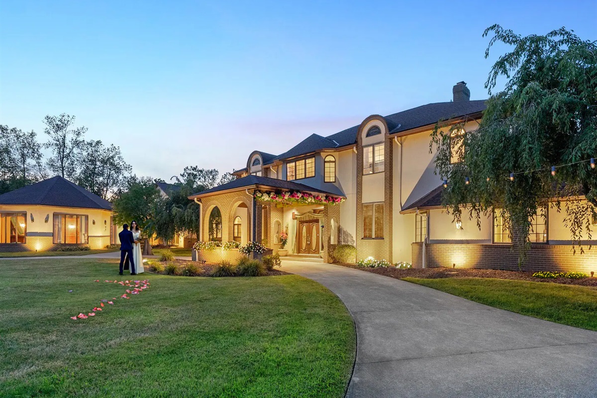 Host your wedding or event here! Message us for details