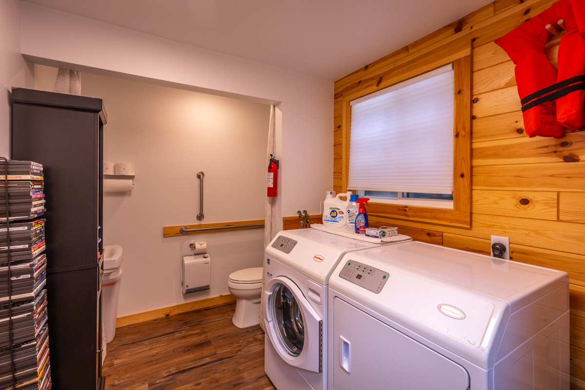 Campus W/D available in utility building