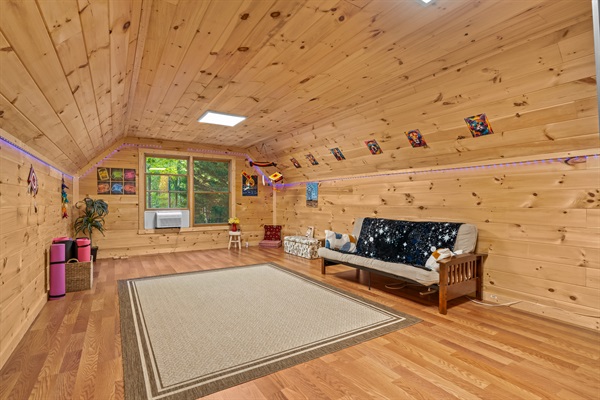 Yoga and meditation space
