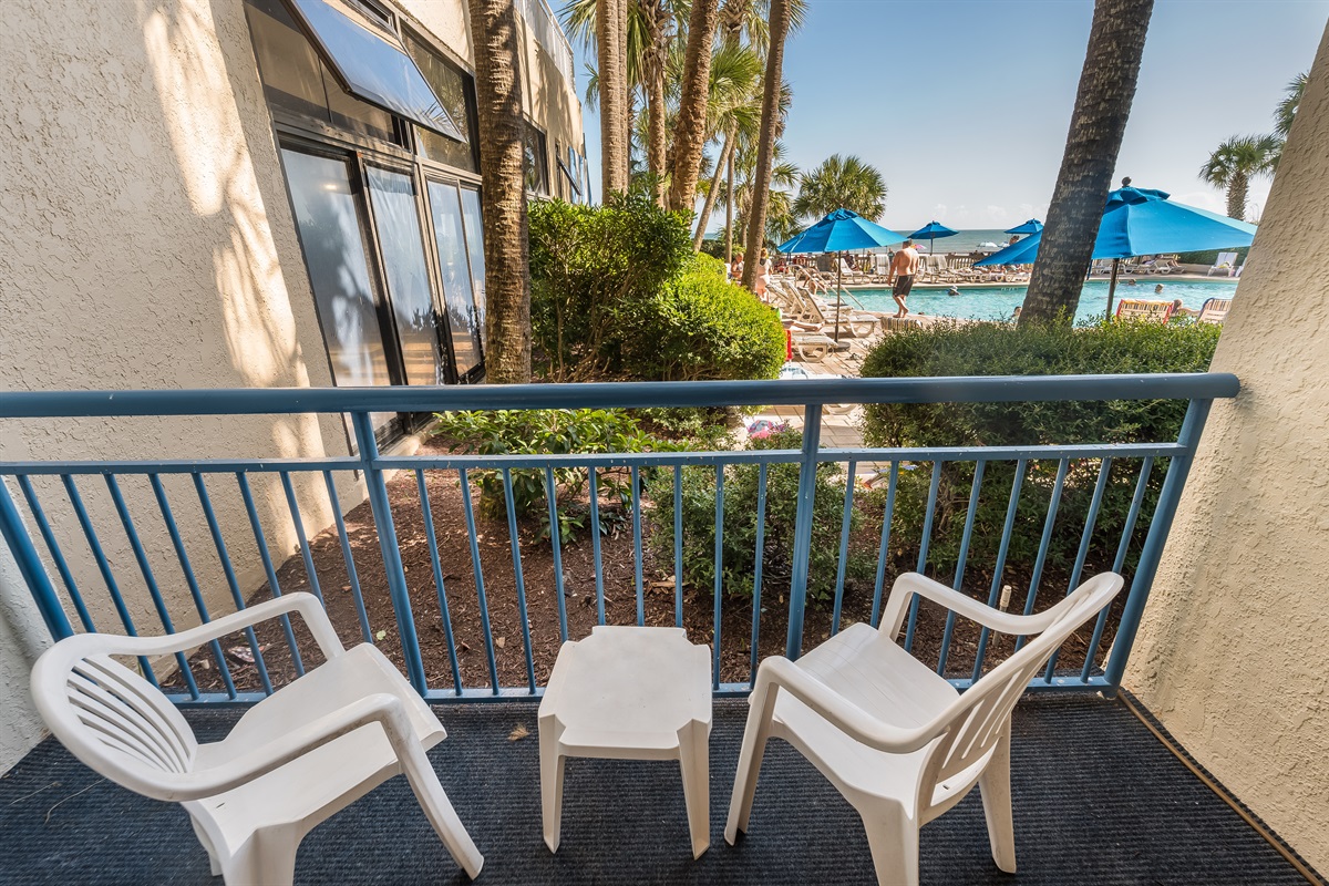 Amazing View from the Balcony!