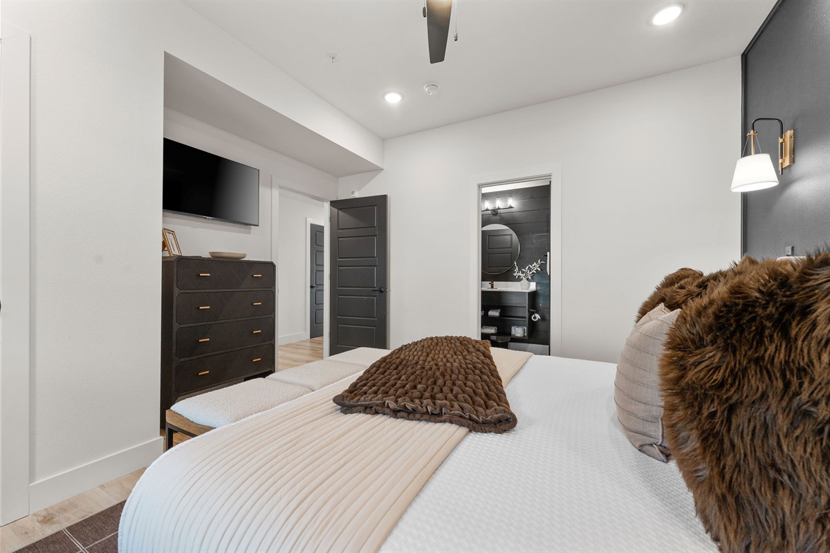 Main Level king bedroom #3