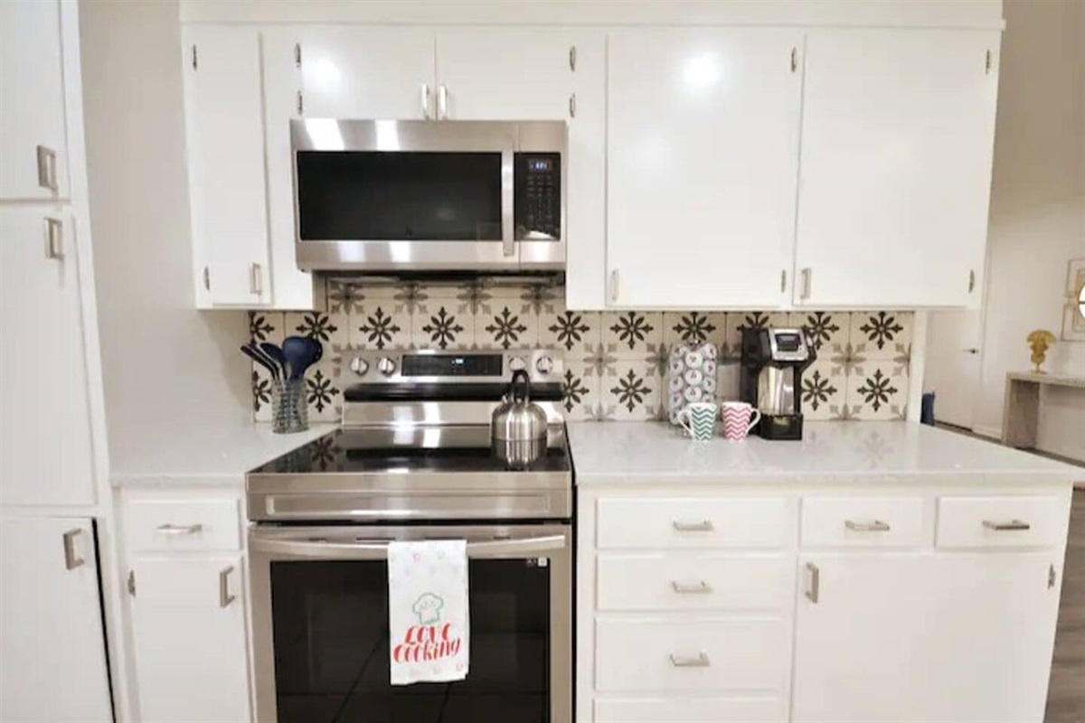 Fully Equipped Kitchen
coffee service