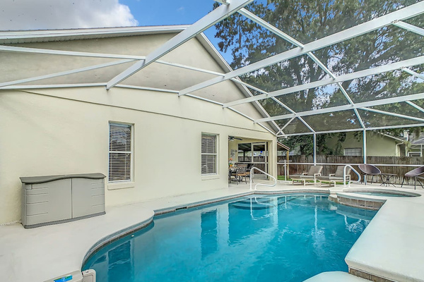 Heated Pool and Hot Tub