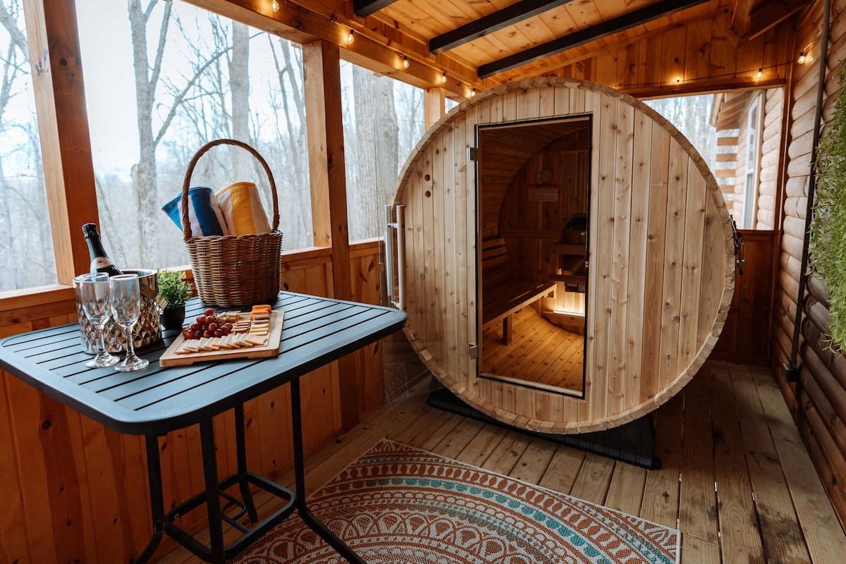 A private sanctuary for heat, healing, and total stillness