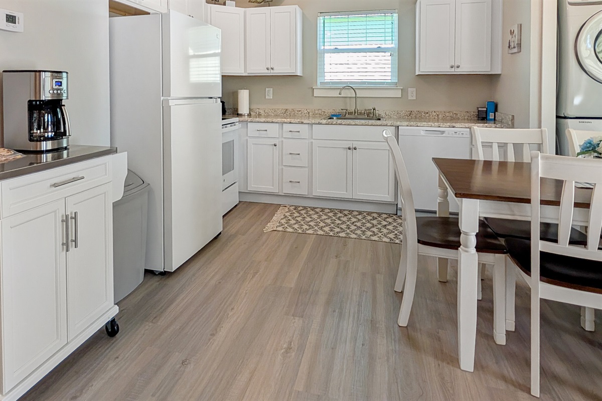 Bright and airy kitchen
