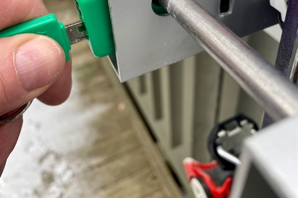 SKI-KEY Locks provided for every guest