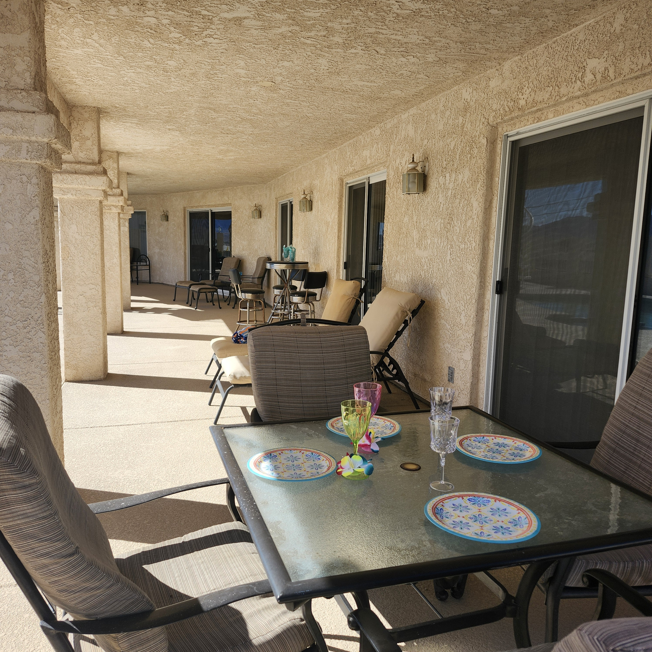 Small dining outside Master bedroom