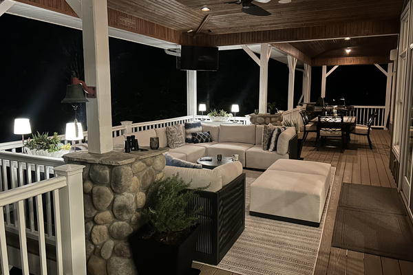 The perfect place for morning coffee, afternoon conversations, and sunset cocktails