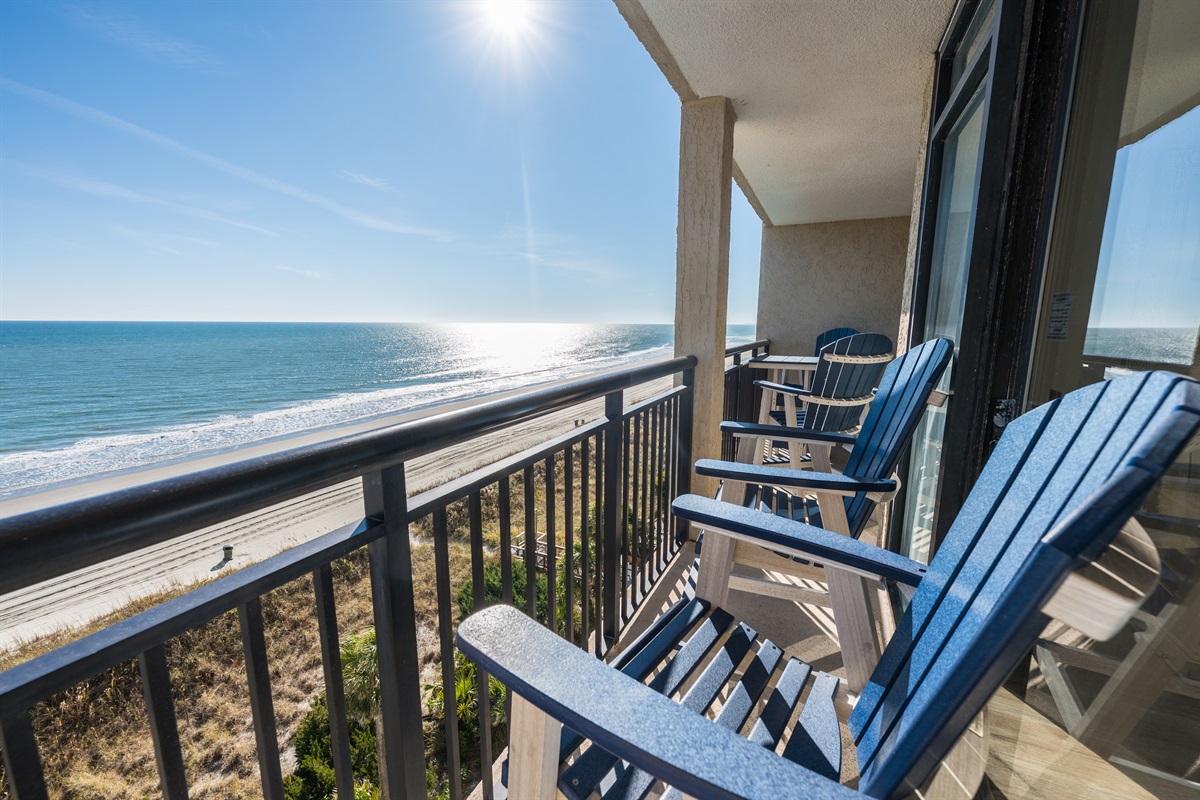 Amazing View from the Balcony!