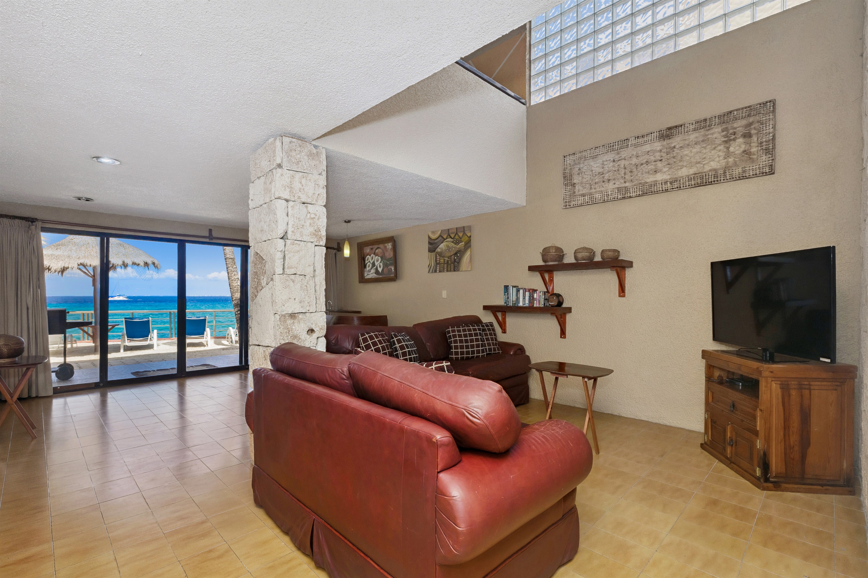 Basement Entertainment Space