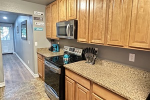Explore our fully equipped kitchen, ready for any culinary adventure you have in mind!