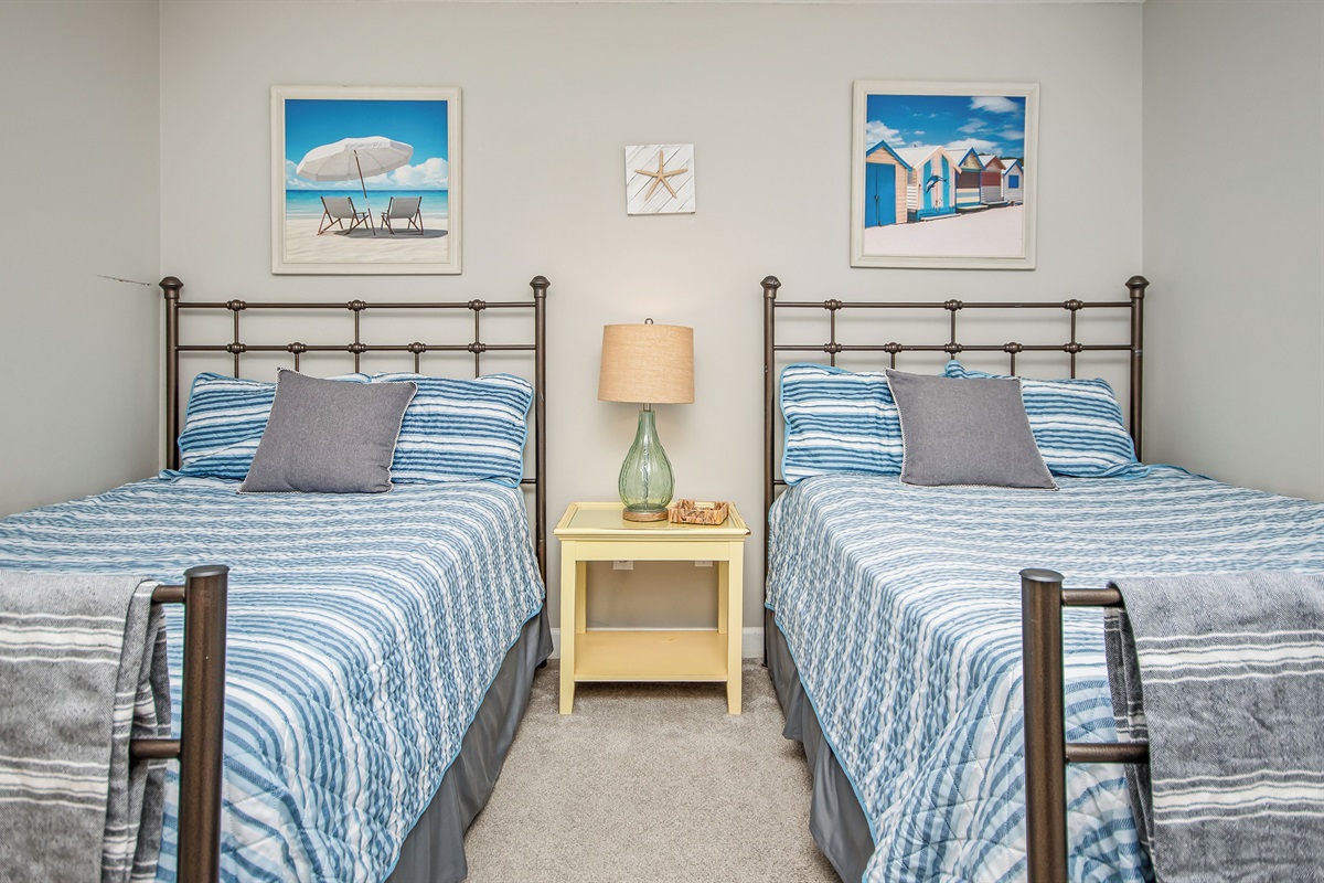 Bedroom 3 Up - 2 Double Beds