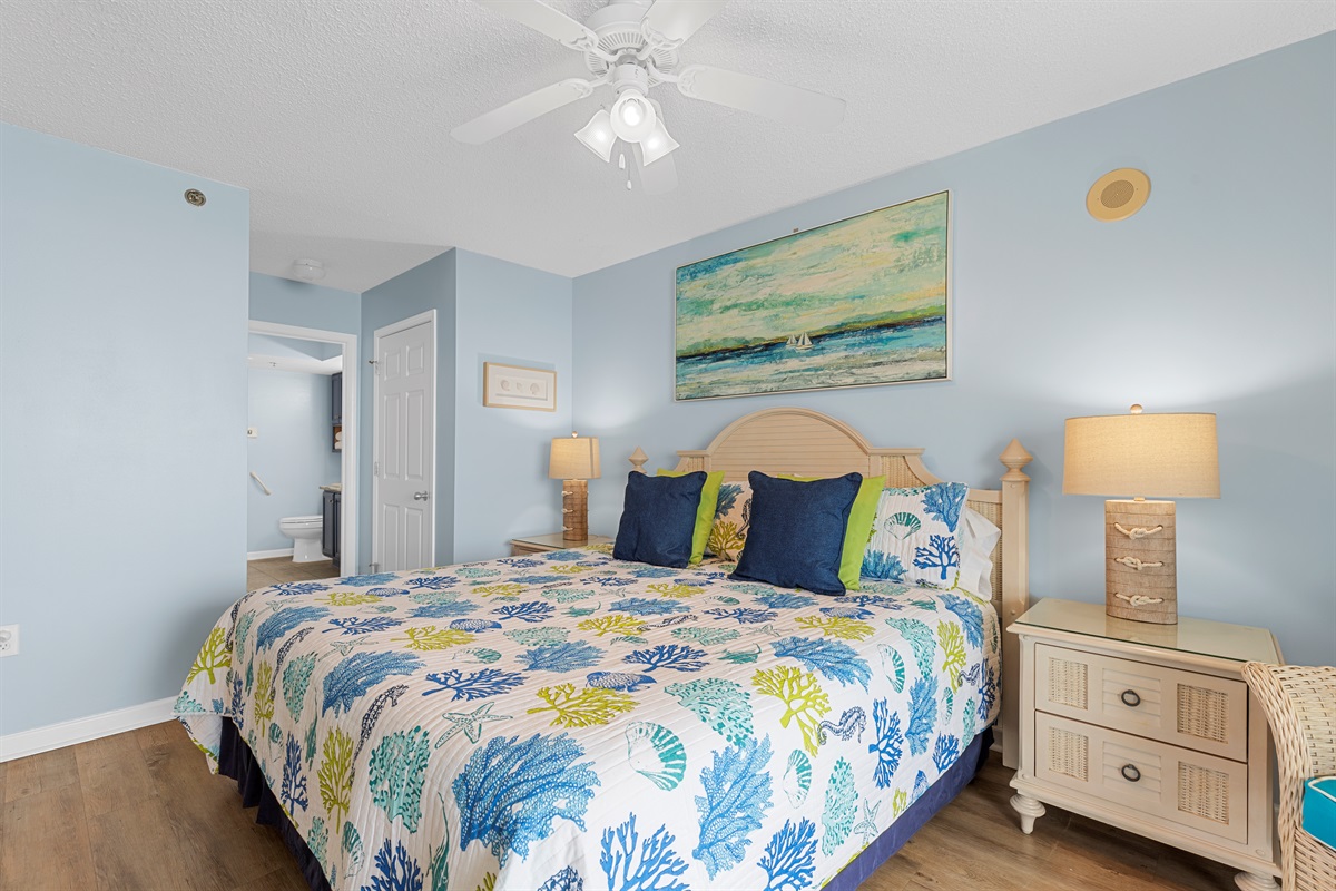 Main Bedroom with King bed