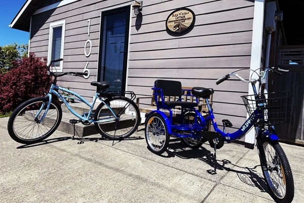 We added a trike to our bike fleet!