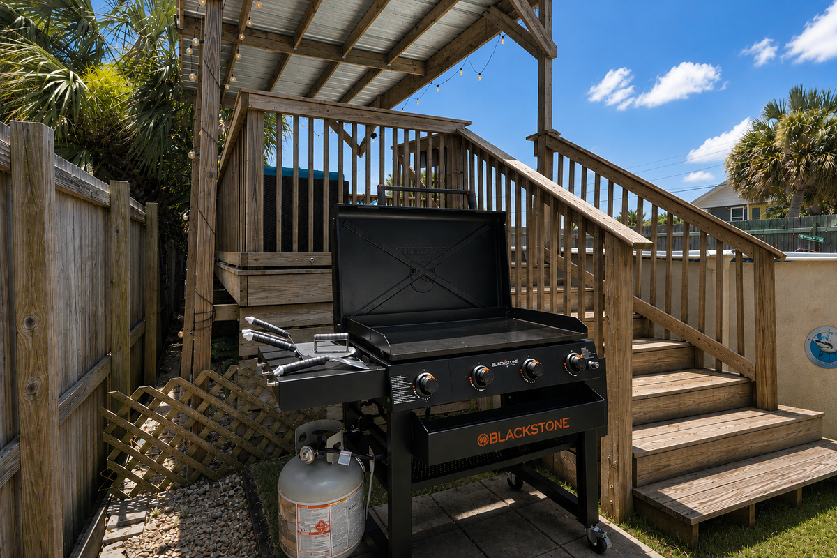 Blackstone Griddle Ready for Your Vacation Cookouts