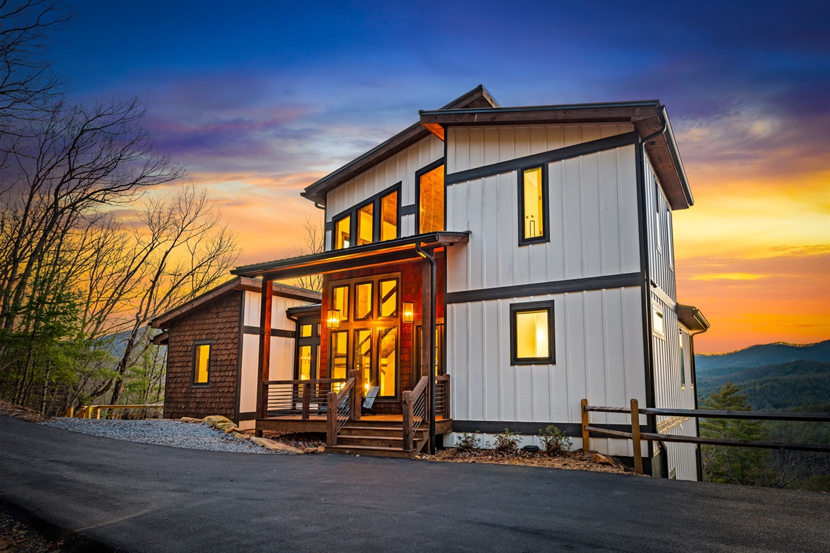 Arrive slowly, the view deserves it!