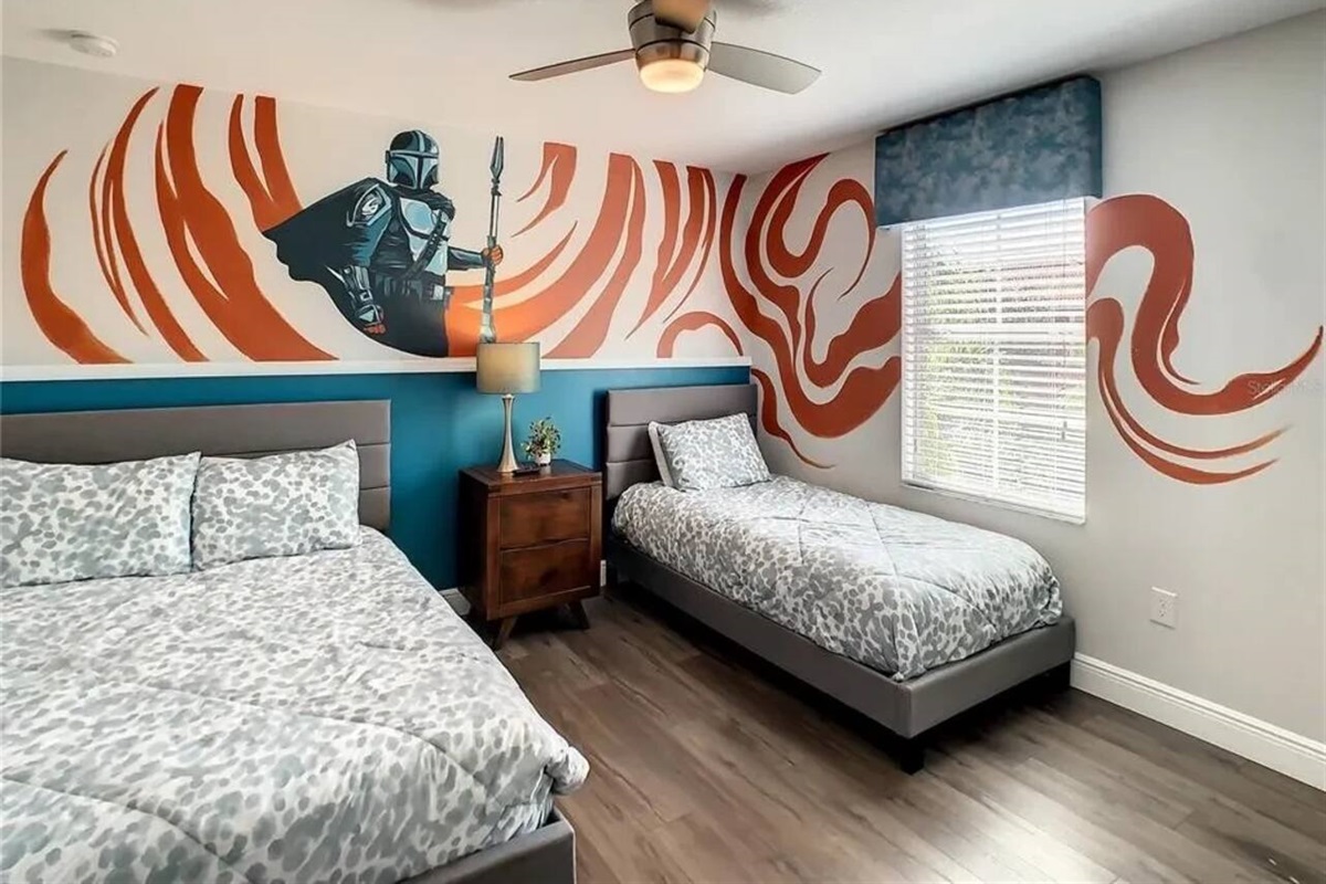 The Mandalorian room