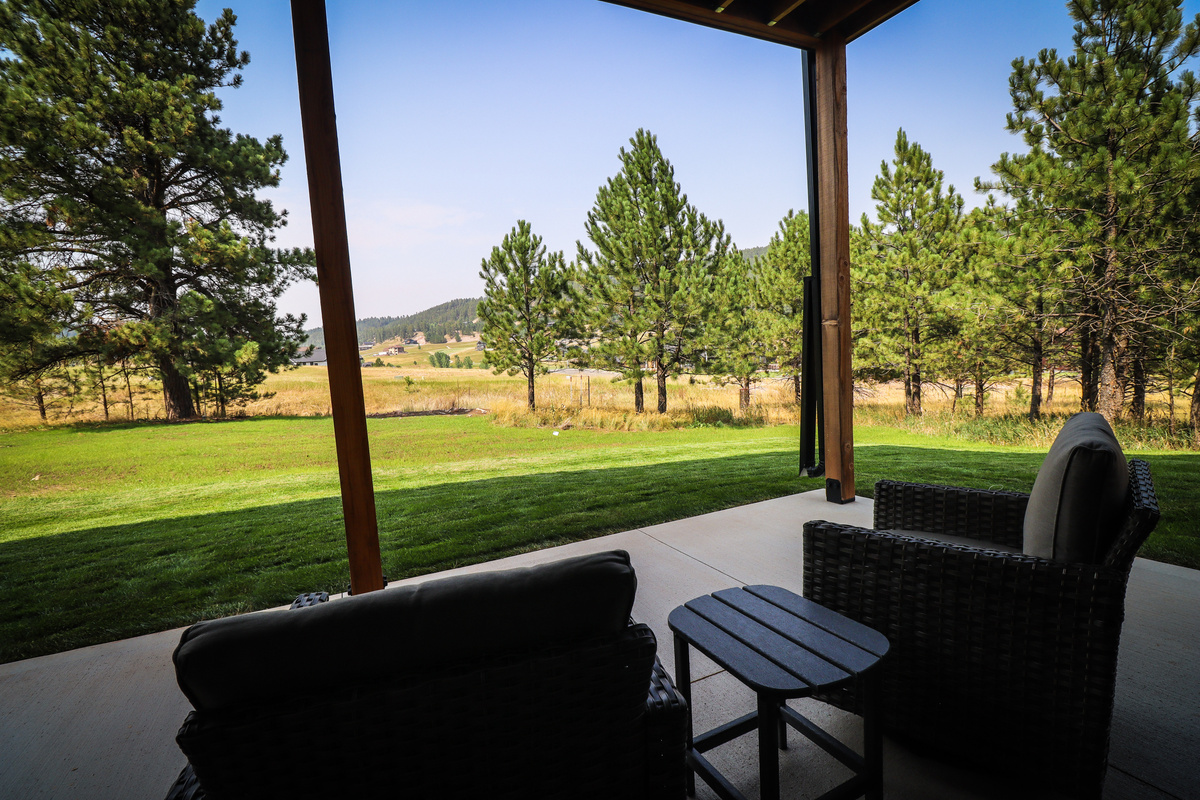 Back patio