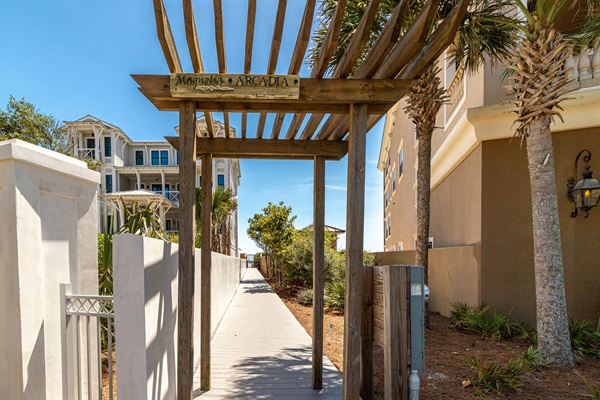 Private Beach Access