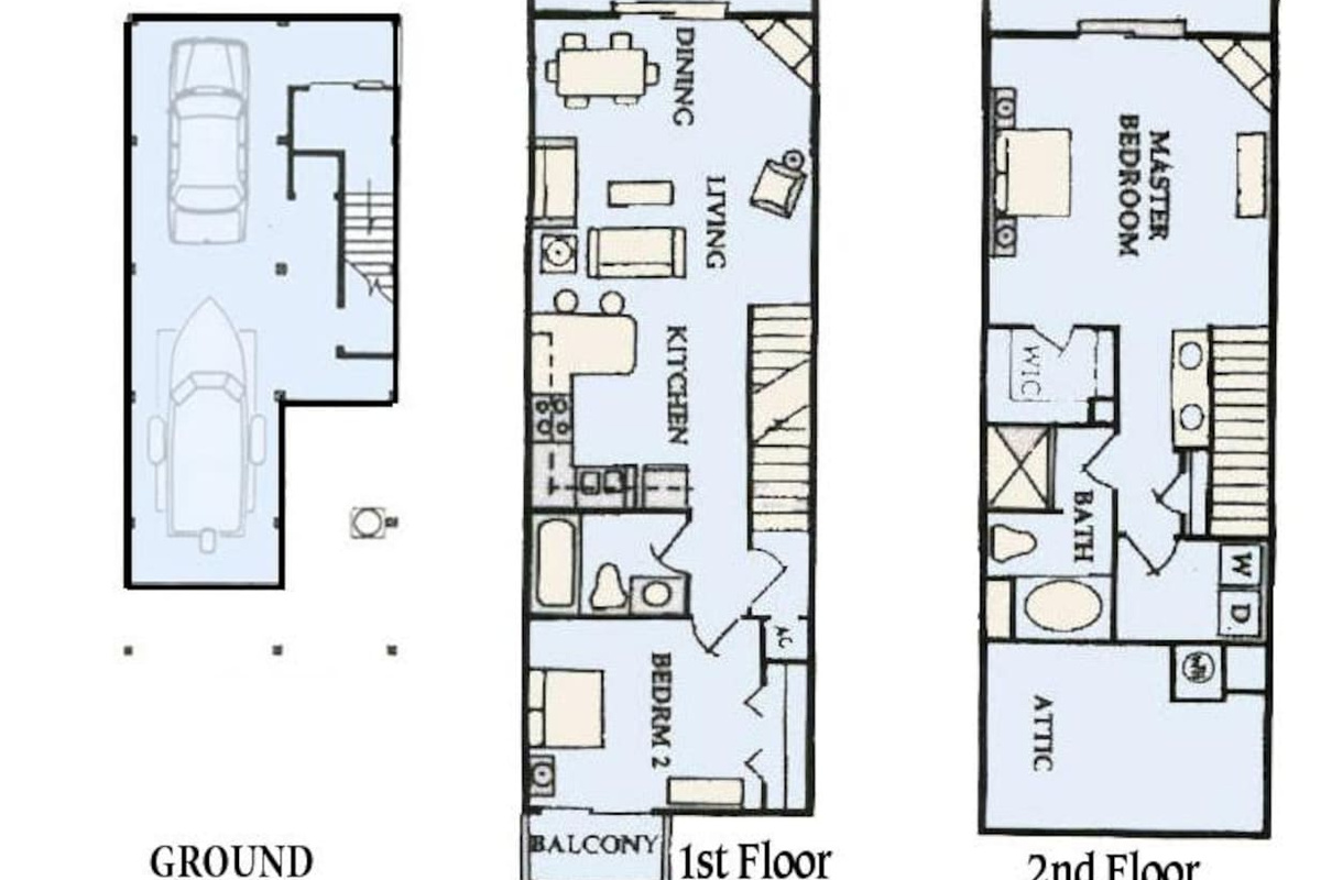Explore all three levels and both Gulf-view decks before you arrive &mdash; study the floor plan so you know exactly what to expect when you walk in.
