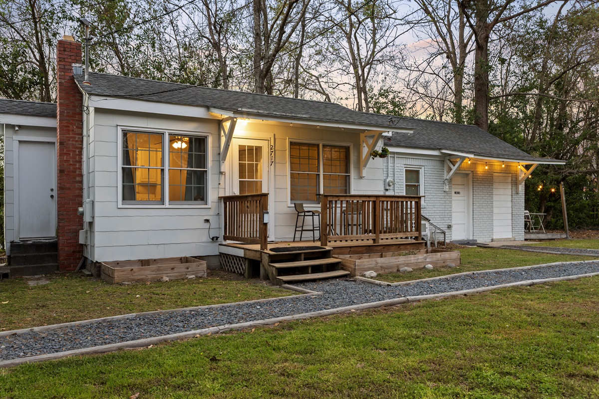 Enjoy an evening outside with your sips or eats