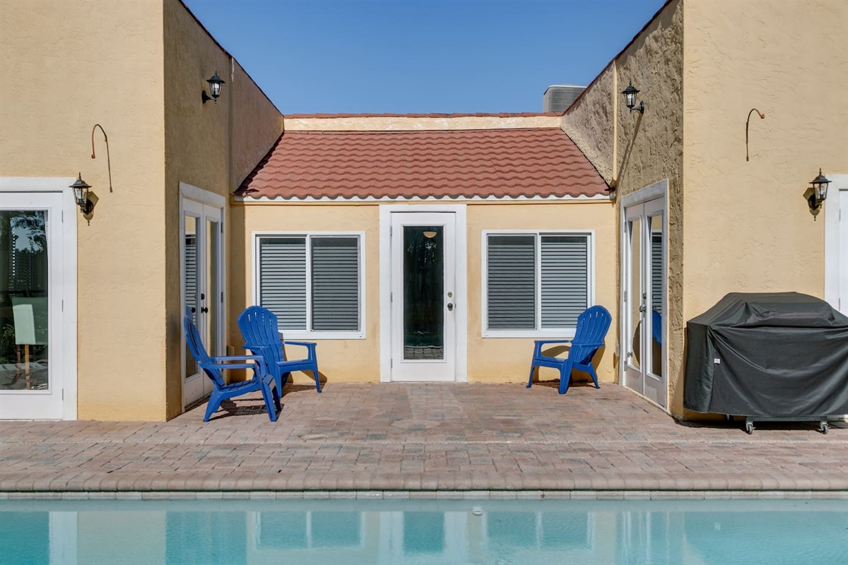 Enjoy the Sun Next to the Pool