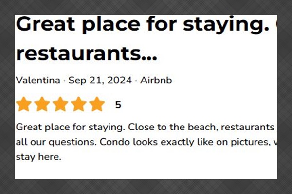 Airbnb Reviews