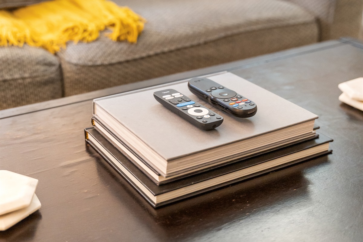 Clean and modern living area