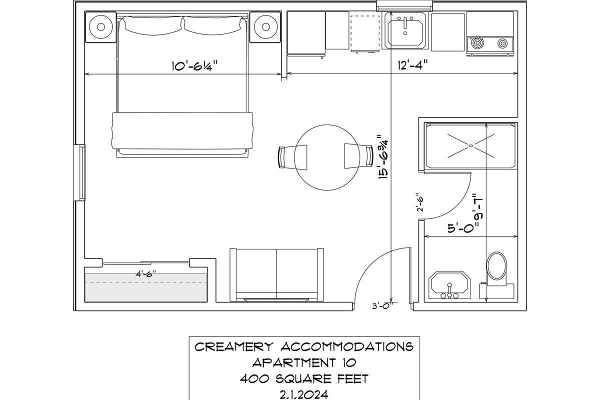 Apt 10 Floor plan