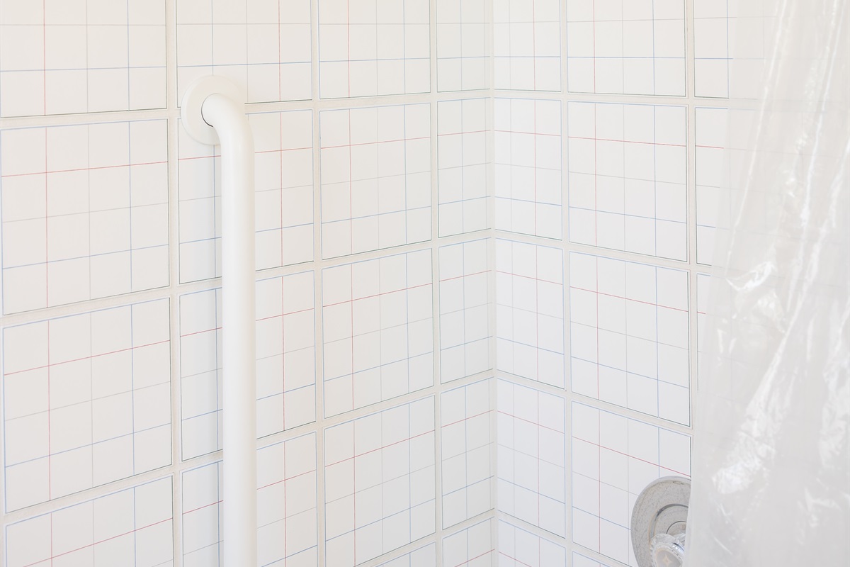 Shower in the Primary ensuite bathroom