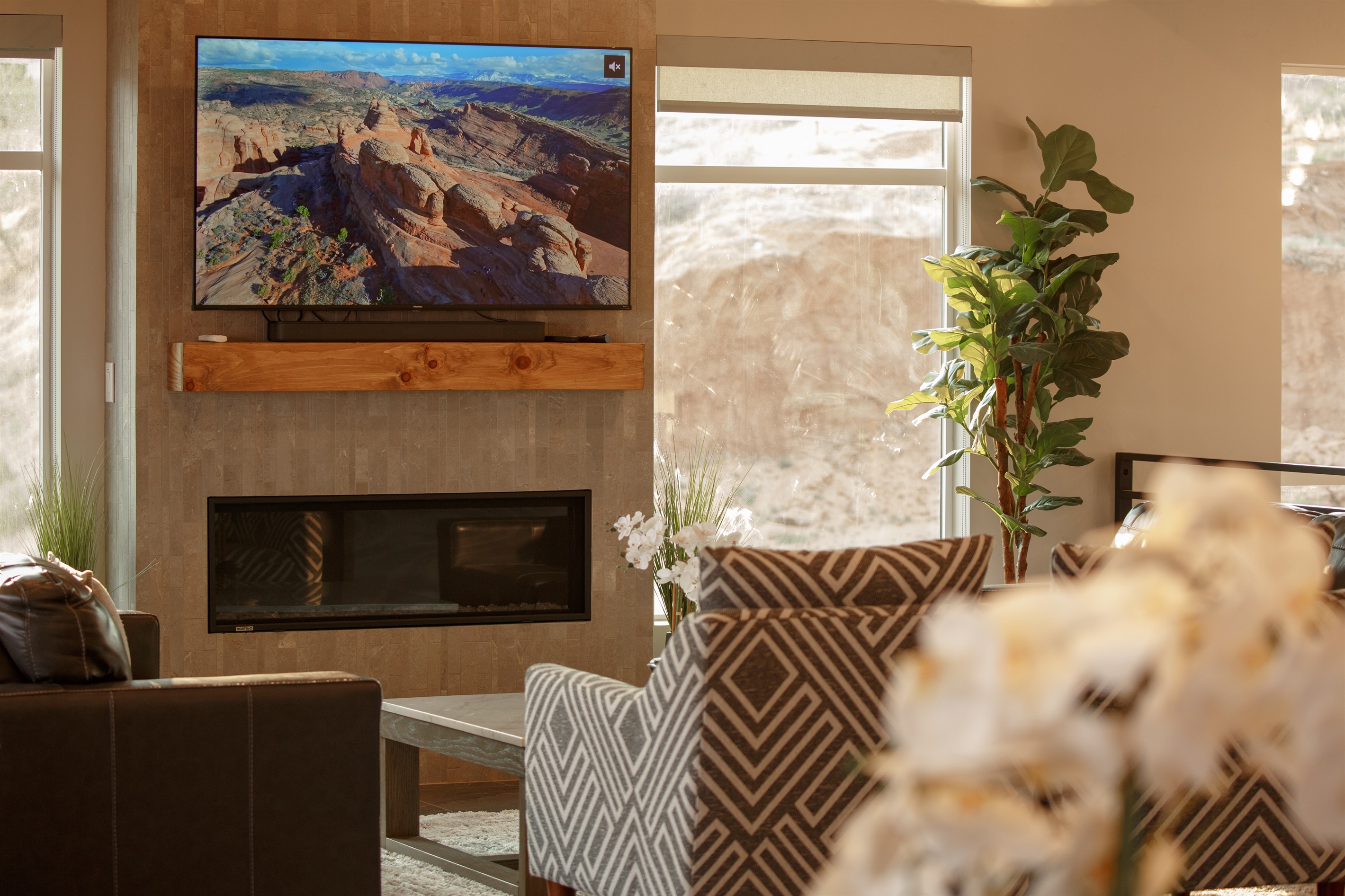 65 Inch Smart Tv with Sound System