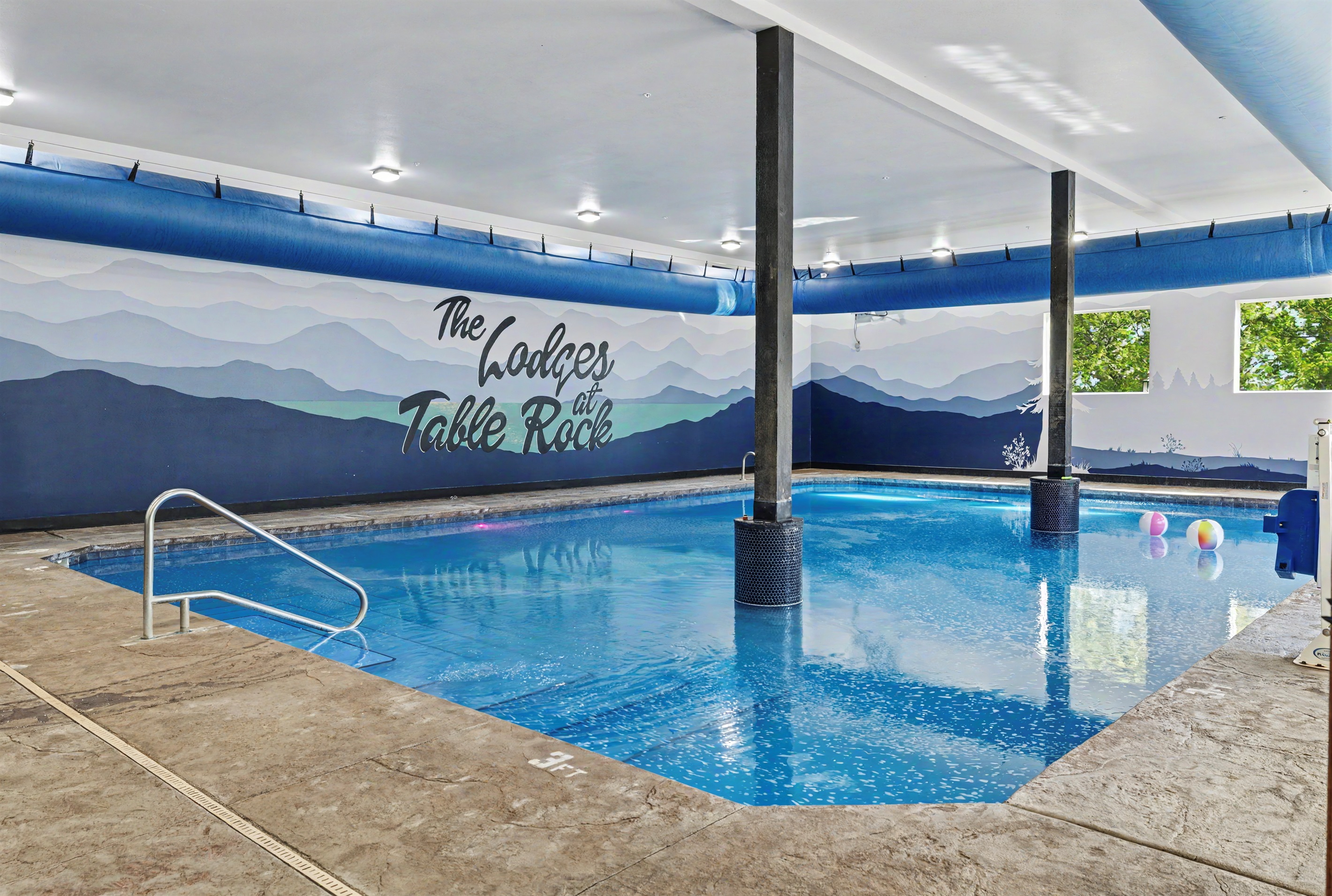 Pool is open to enjoy swimming year around!